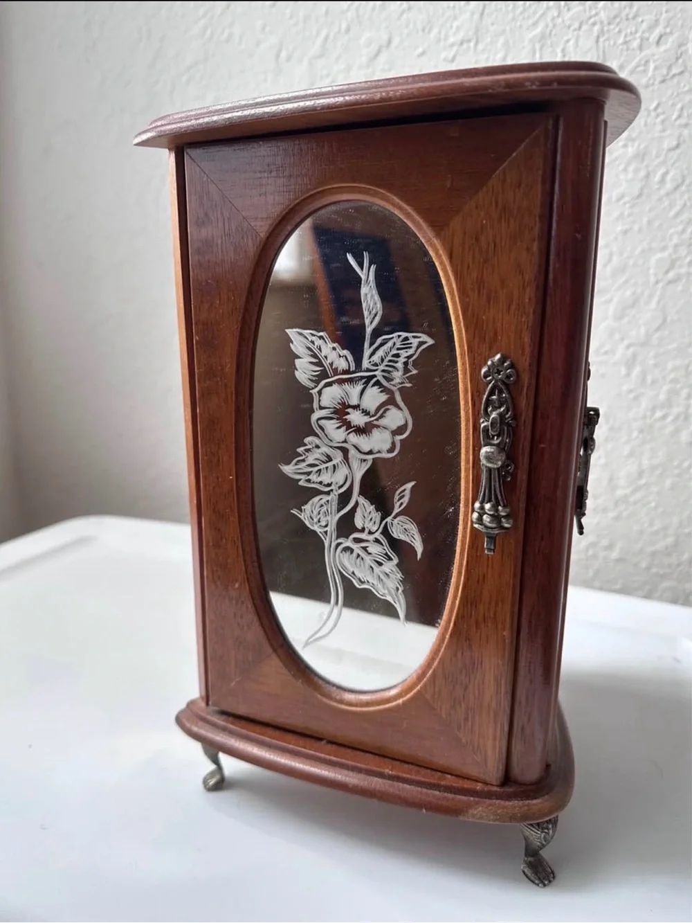 Vintage style wooden